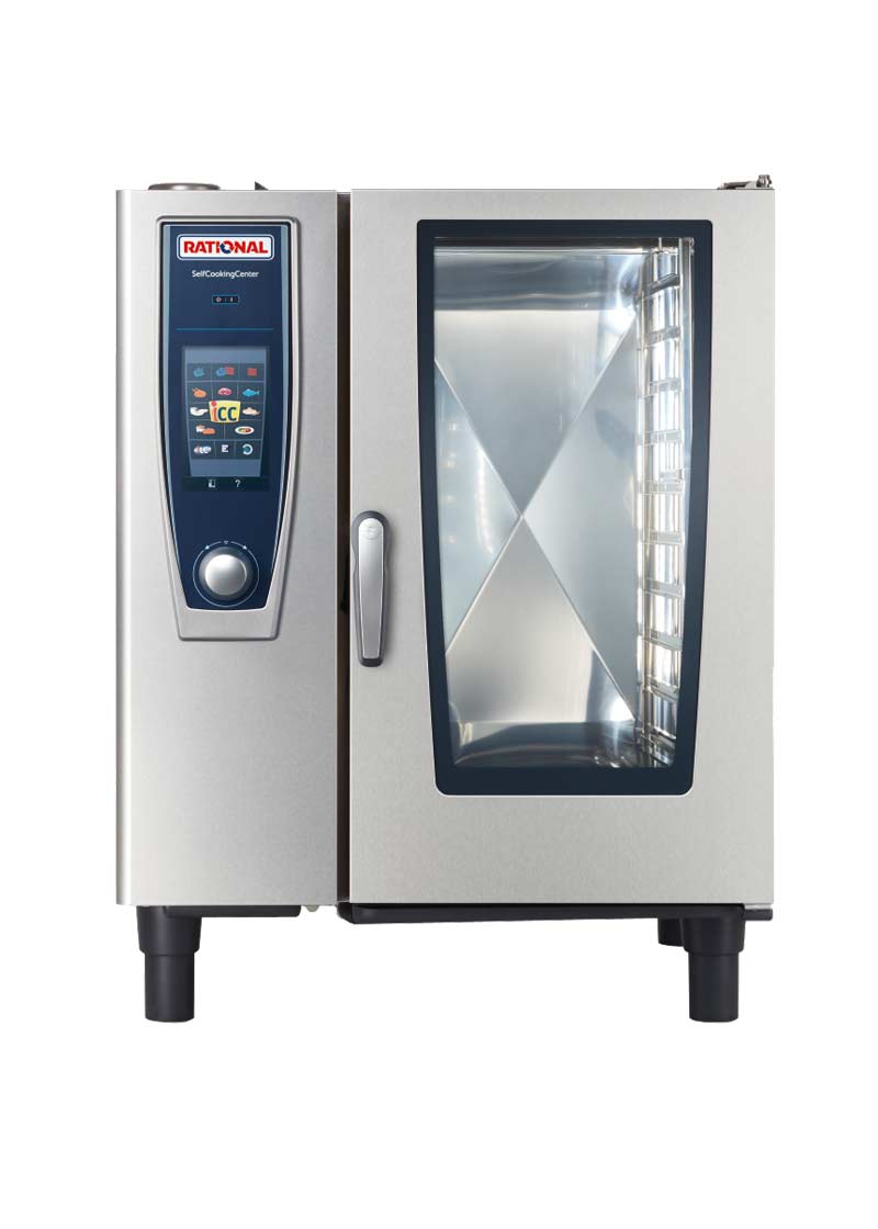 RATIONAL- SCC-101E- فرن الطبخ الذاتي المركزي ذو 5 حساسات - كهربي