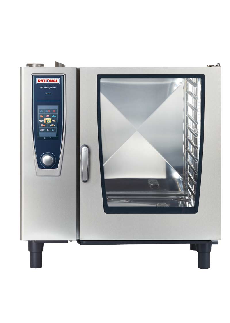 RATIONAL- SCC-102G- فرن الطبخ الذاتي المركزي ذو 5 حساسات - غاز