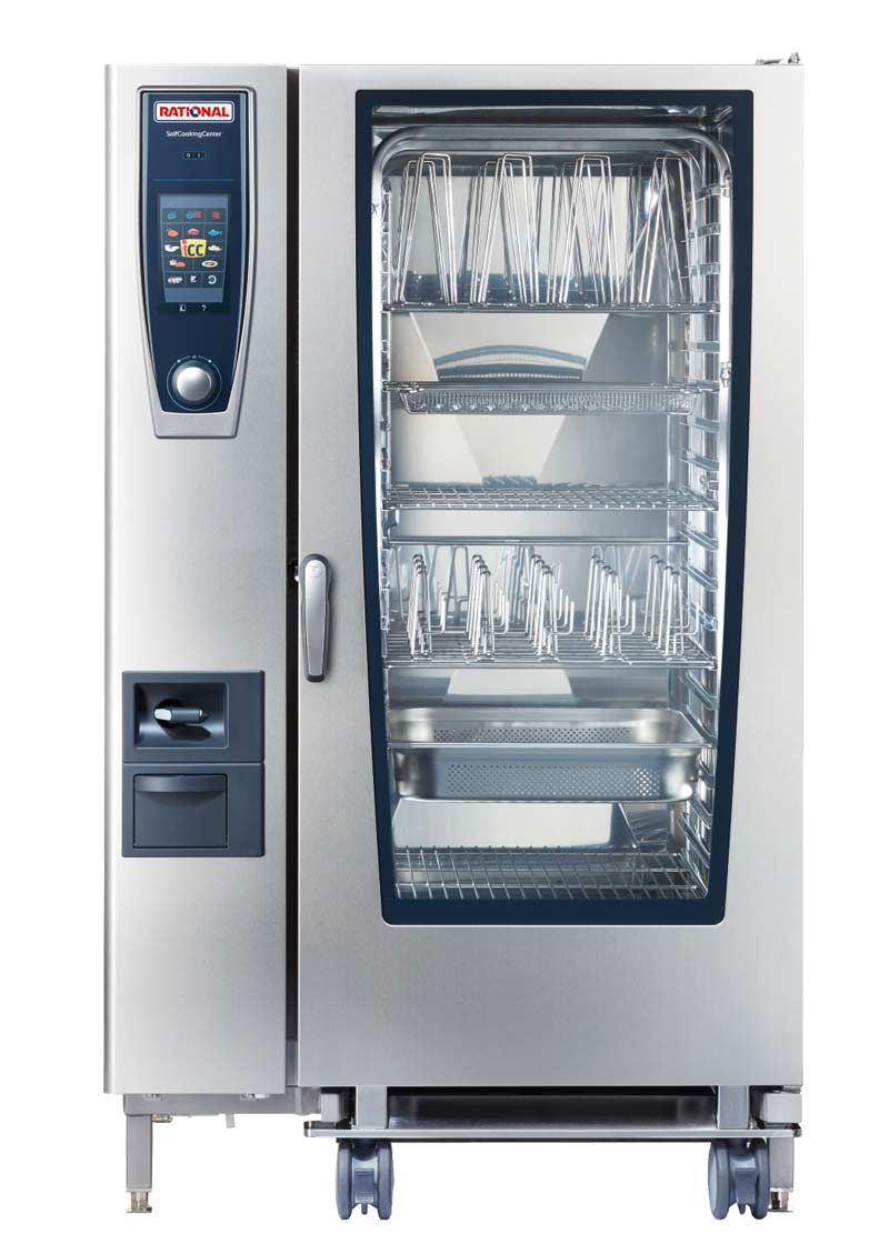 RATIONAL- SCC-202E- فرن الطبخ الذاتي المركزي ذو 5 حساسات - كهربي