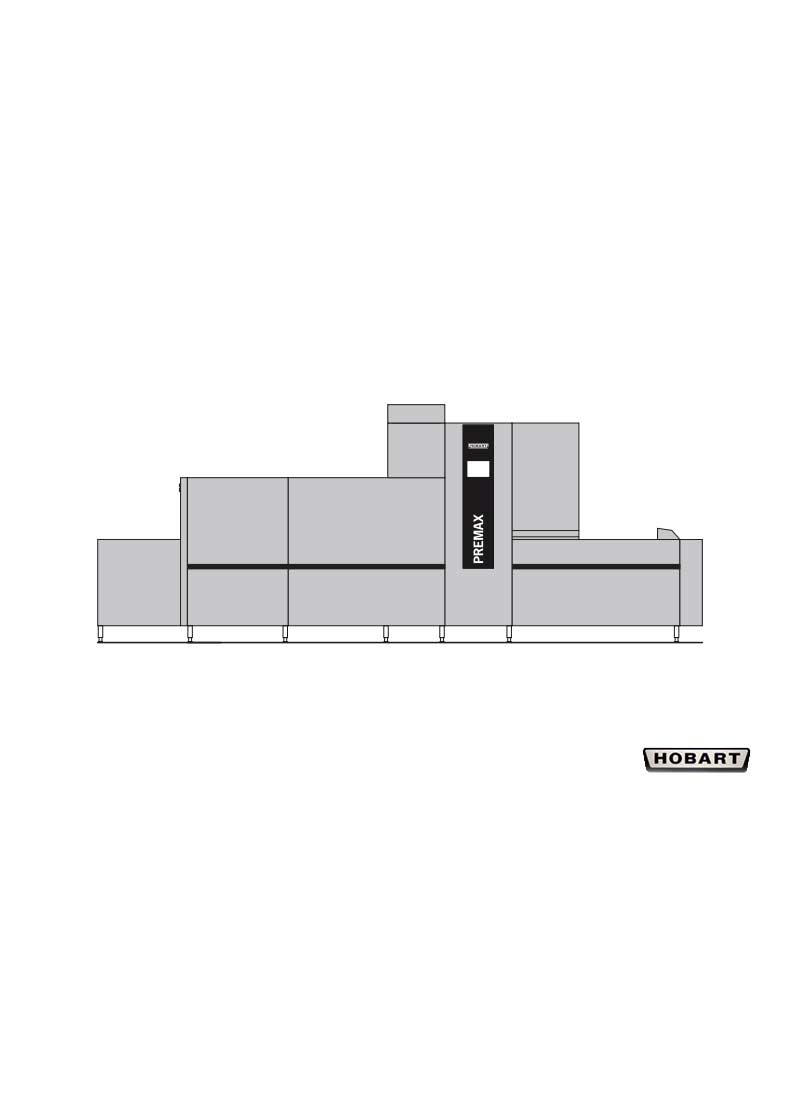Hobart Nail Dish Washer - FTPI 1-L-A-DS4 - غسالة صحون هوبارت