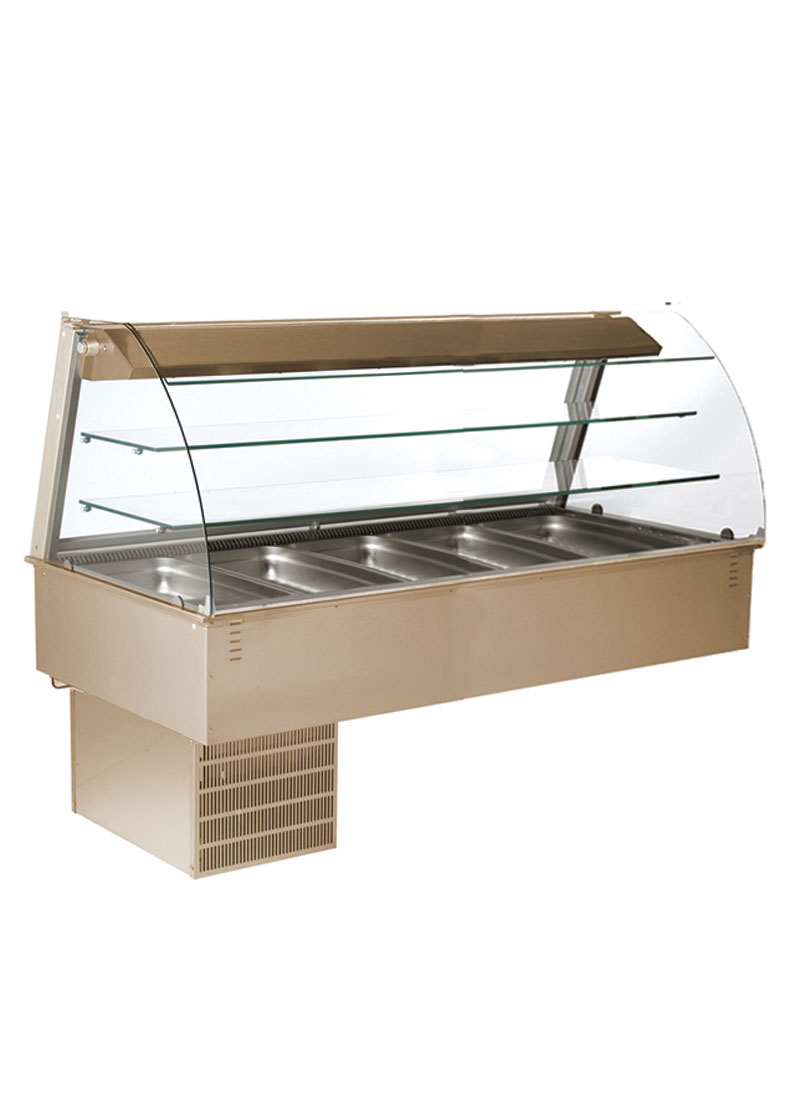 كابينة عرض مبردة مكشوفة S2000 - Dd044