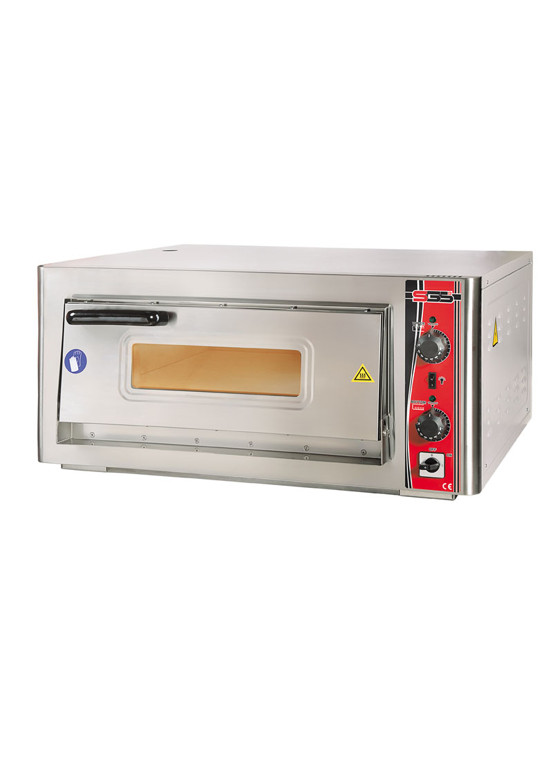 S2000 - PO 6292E - فرن بيتزا كهربائي  من طابق واحد سعة 6 بيتزا 