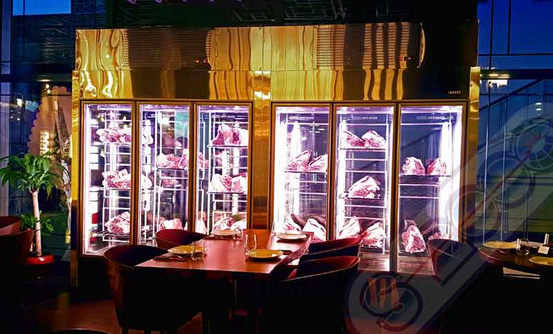 Grill Brunche Ataşehir Özel Üretim Dry Aged Dolap
