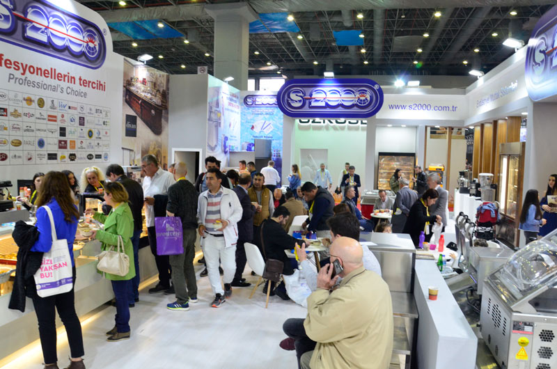 İbatech 2018 Fuarında S2000 Endüstriyel Mutfak Standı İbatech 2018 Fuarında S2000 Standı