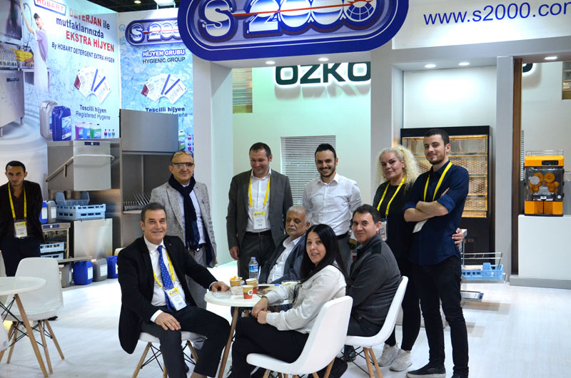 İbatech 2018 Fuarında S2000 Endüstriyel Mutfak Standı İbatech 2018 Fuarında S2000 Standı