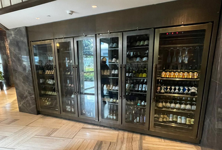 özel üretim şarap dolabı