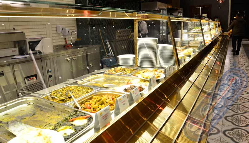 Self-Servis Restoran Servis Alanı
