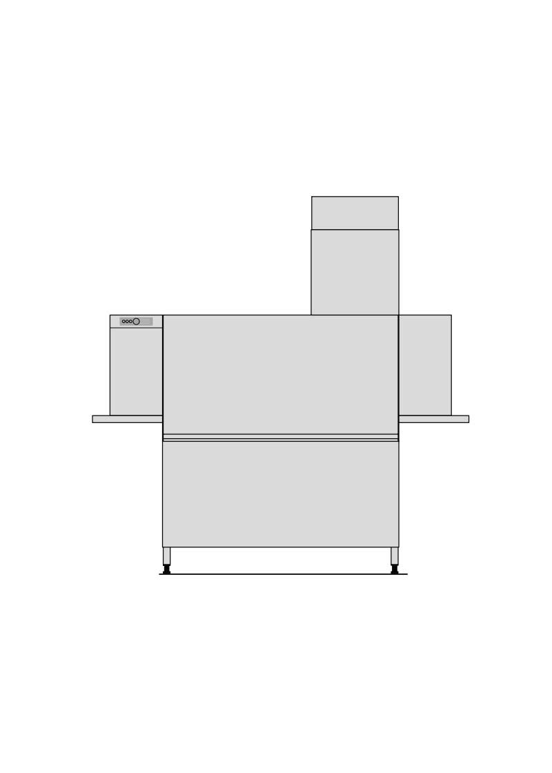 Hobart Rack Type Dish Washing Machine