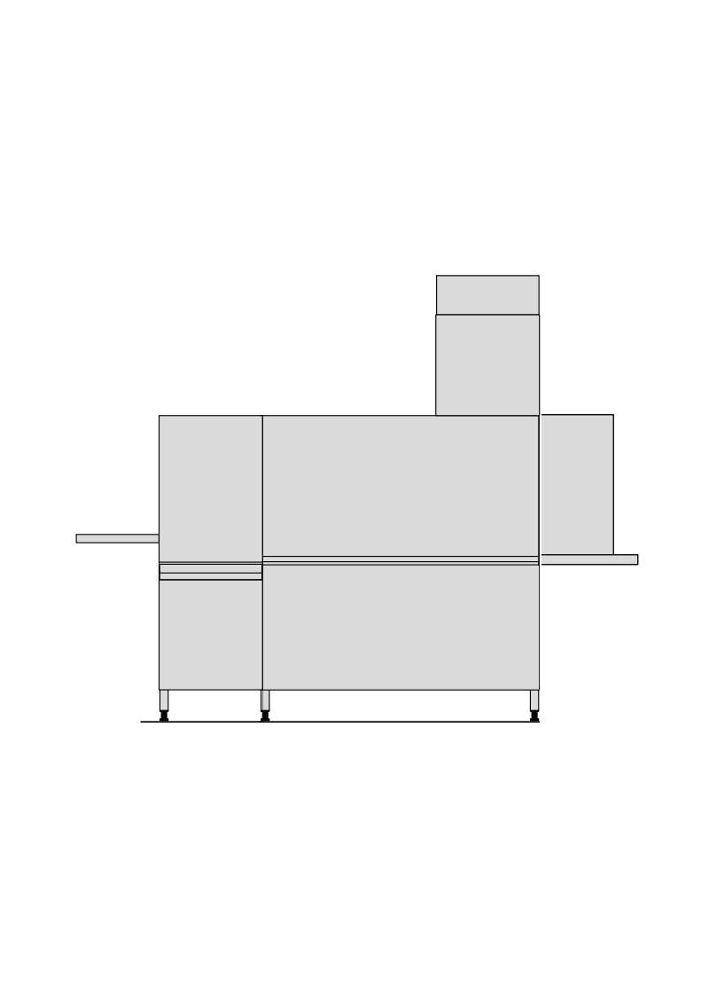 Hobart Rack Type Dish Washing Machine