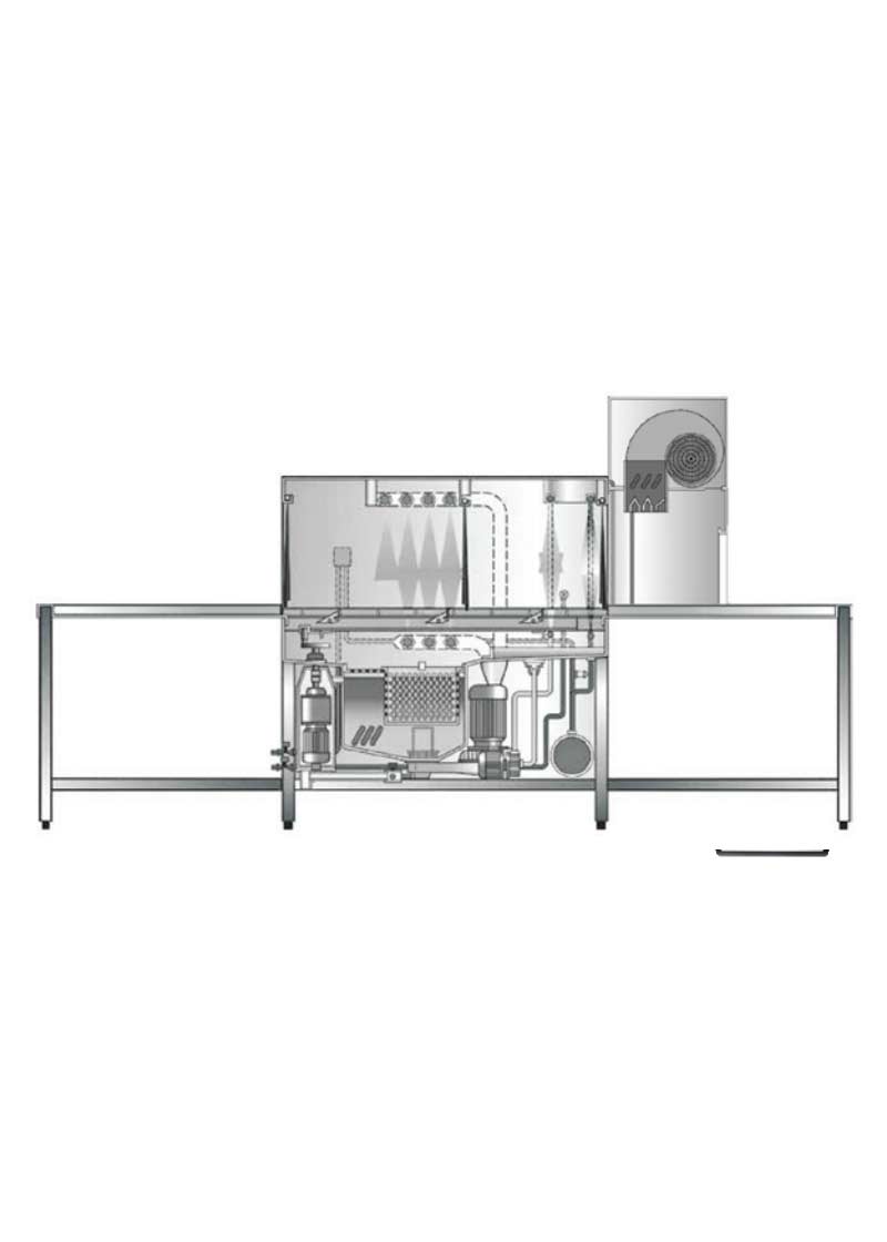 Hobart Rack Type Dish Washing Machine With Dryer