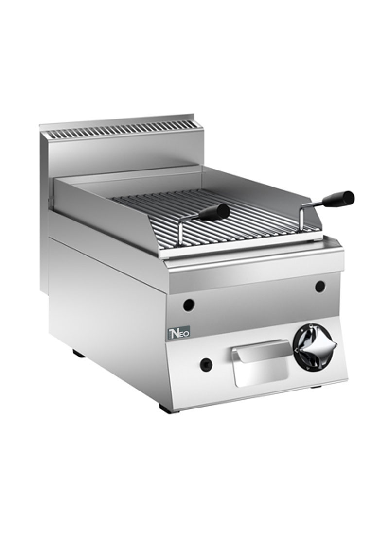 600 Serisi Gazlı Lavataşlı Izgara - 40x65x29,5 cm - GPL64G