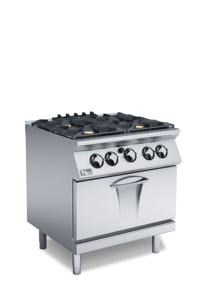 700 Series 4 Open Burner On Gas Oven