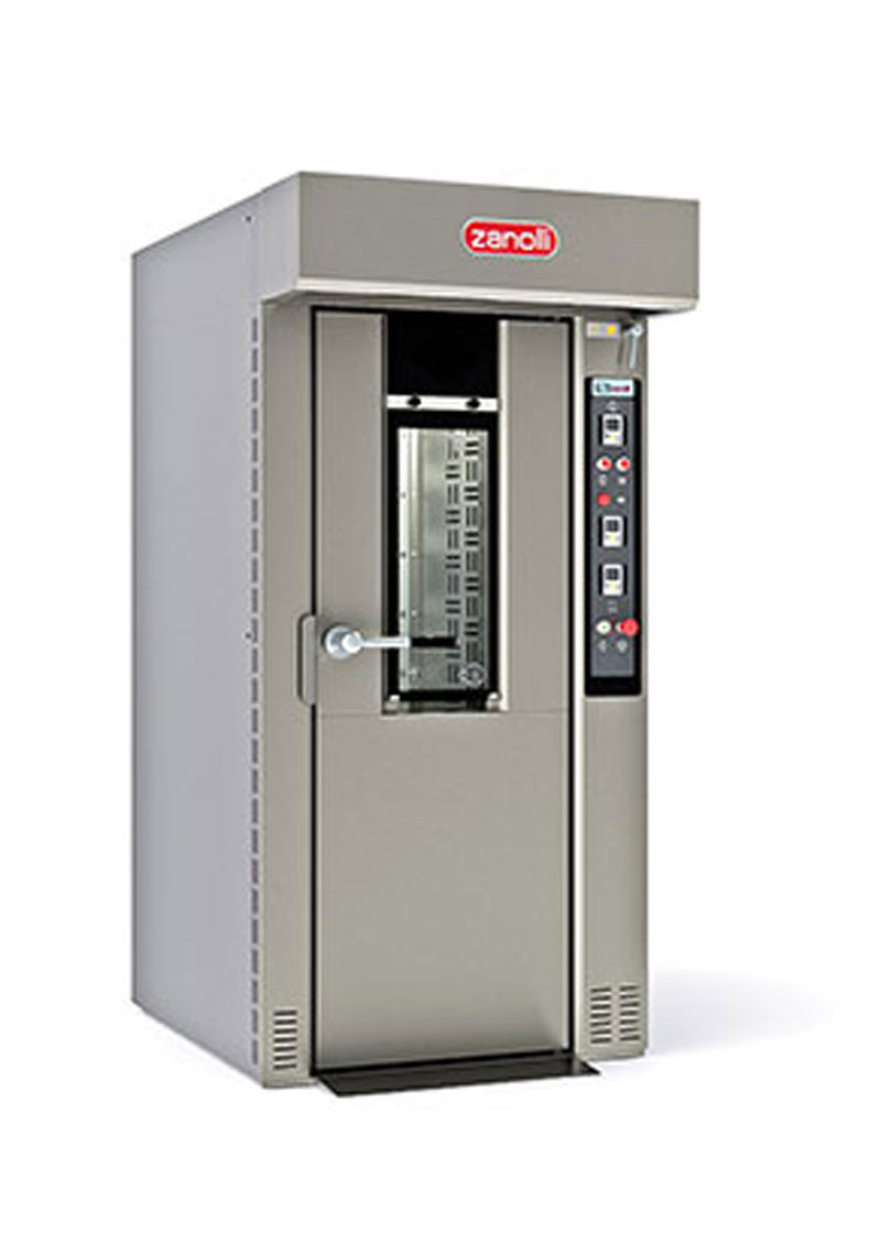 Zanolli Elektrikli Döner Arabalı Fırın - ROTOR WIND 3E