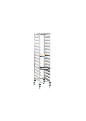 Kirli Servis Tepsi Arabası 40x28cm Tepsi İçin - KTA-15