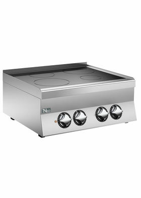 600 Serisi 4 Pişirme Bölgeli Seramik Cam Yüzeyli Ocak - 70x60x29,5 cm - V67E