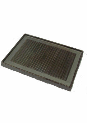 900 Serisi Oluklu Döküm Pleyt - 30x35x4 cm - AP96R