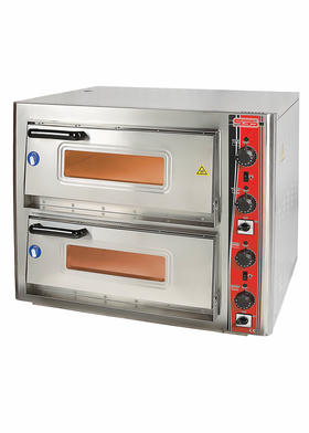S2000 Elektrikli İki Katlı 4+4 lü Pizza Fırını - PO 6262DE