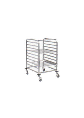 Tepsi Taşıma Arabası GN 2/1 Tepsi İçin 9 Çift Raylı - MT160X