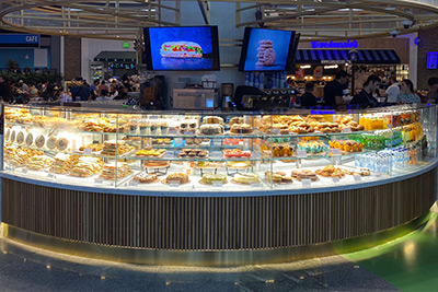 Carluccios pasta vitrini